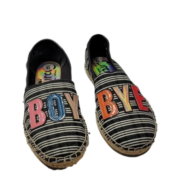 CIRCUS by Sam Edelman boy bye slip on striped - Picture 1 of 8